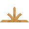 Ekena Millwork Richland Rough Sawn Timber Gable Bracket, Western Red Cedar, 48"W x 26"H x 2"D x 4"F, 13/12 Pitch GBW048X26X0204RIC00RWR - alternate 1